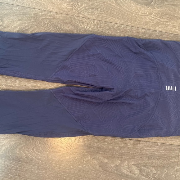 Under Armour Blue compression Leggings - Picture 2 of 3